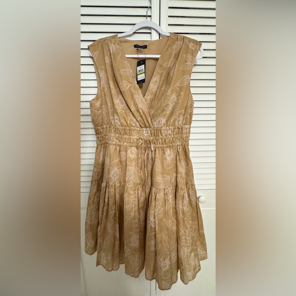 Tommy Hilfiger Beige Floral Dress
